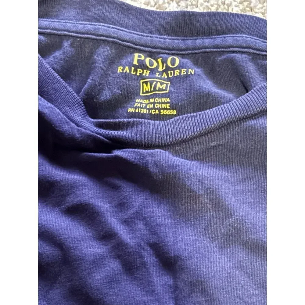 Polo Ralph Lauren Men’s Navy Blue Long Sleeve Size M